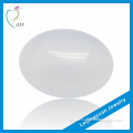 Wholesale Loose Crystal White Jade Eggs Gemstone Beads For Jewelry